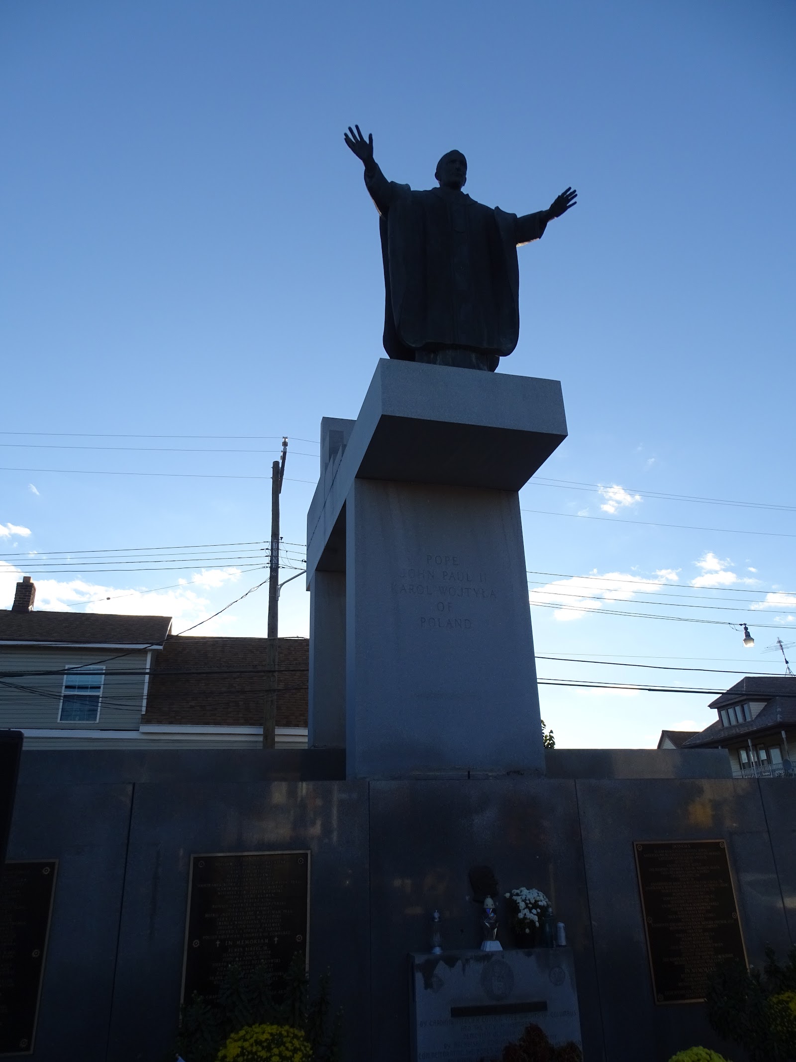 Blessed John Paul II Statue and Park in Hamtramck