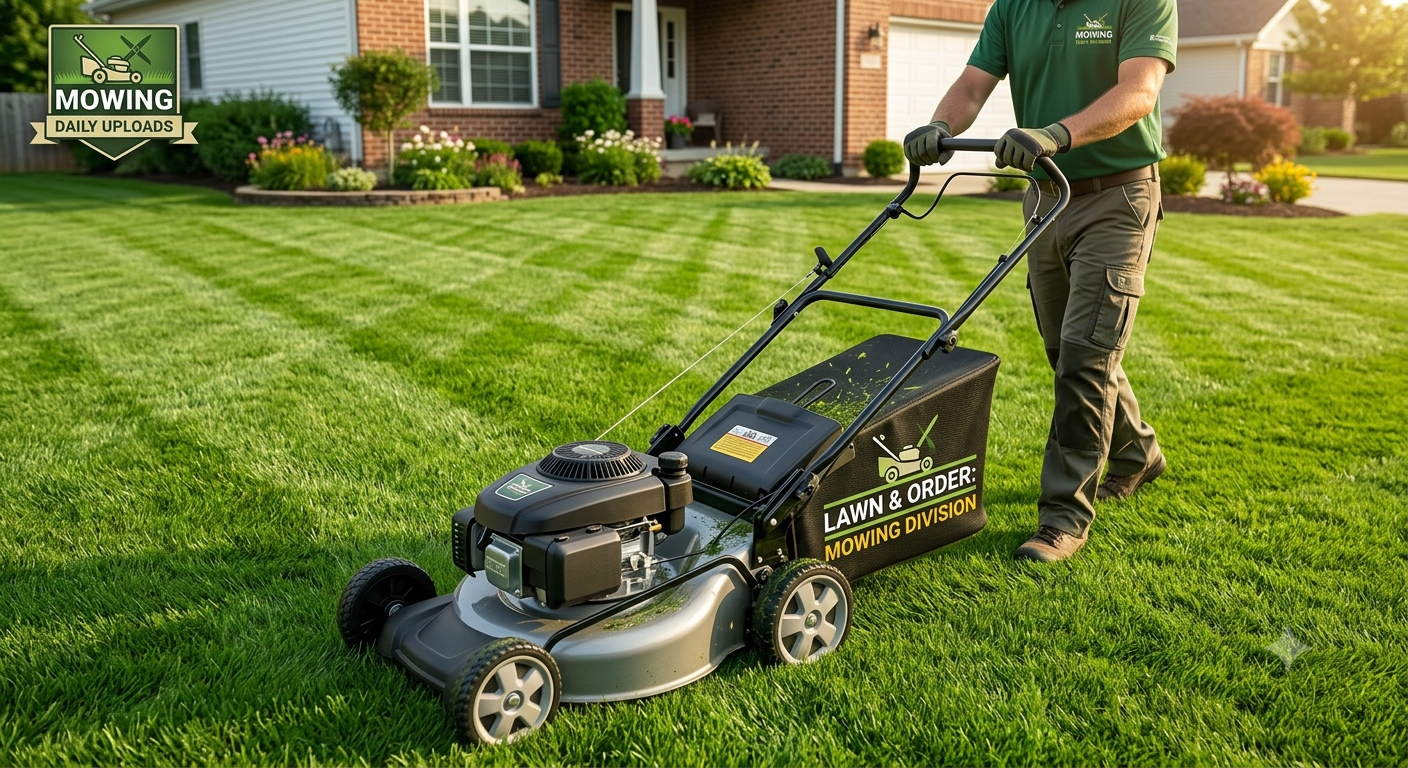 Matvii’s lawn mowing company in